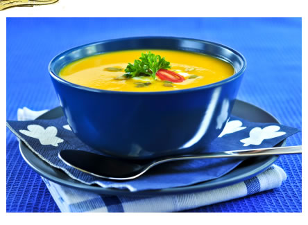chilled squash soup